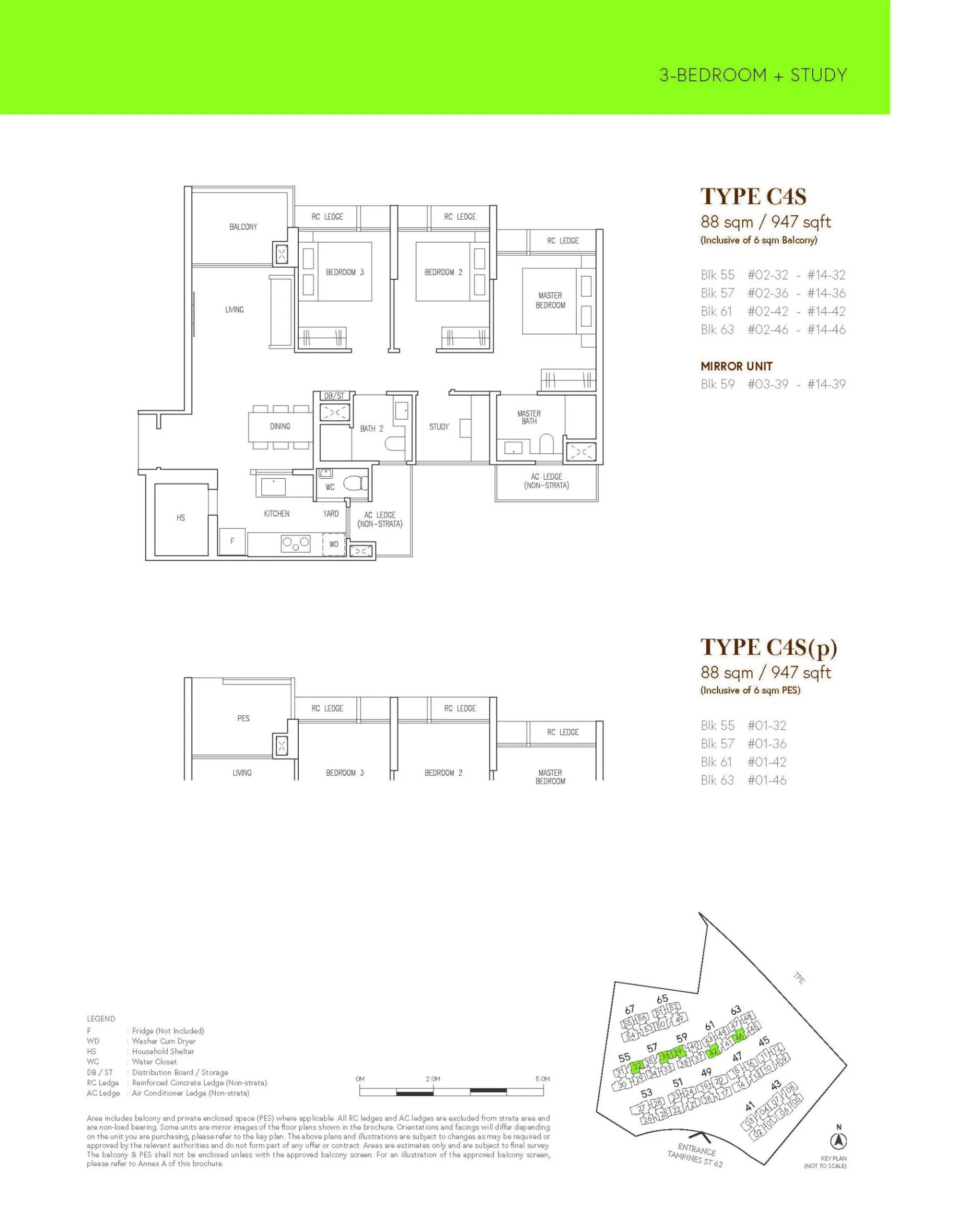 Aurelle Of Tampines floorplan